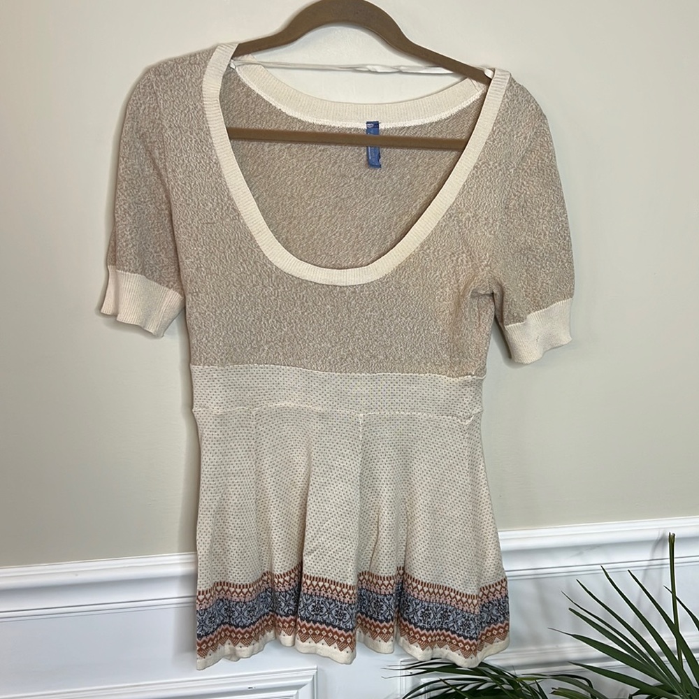 Free People tunic top Medium